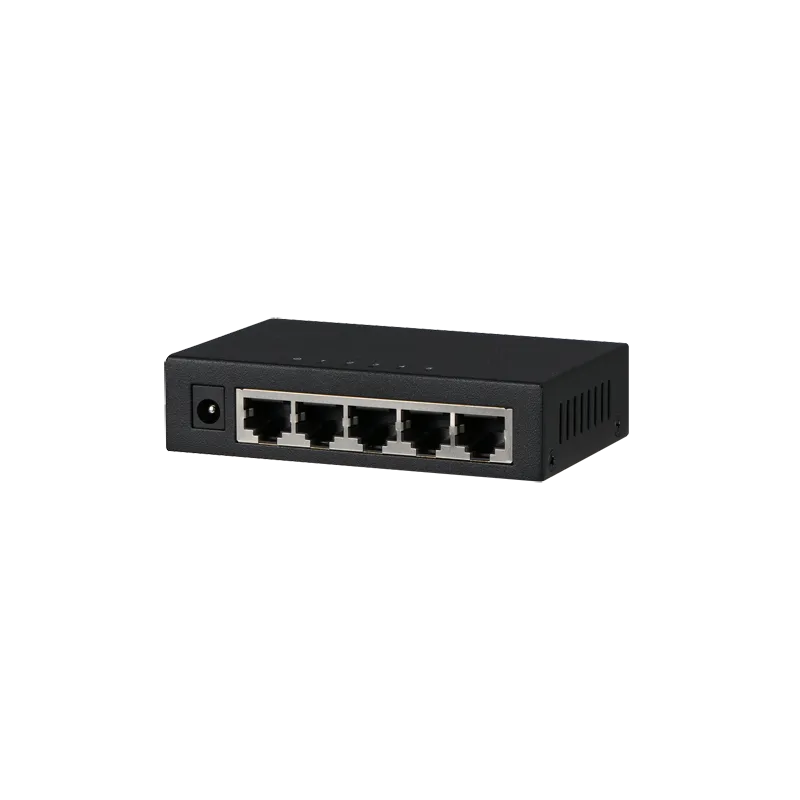 Switch Branded Gigabit - 5 puertos RJ45 - Velocidad 10/100/1000 Mbps - Alta velocidad en todos los puertos - Específi...