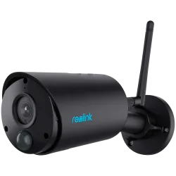 Reolink Camara WiFi a Batería - 2K / 3MP (2304 x 1296) - IR 10 m / Sirena - Deteccion PIR Humanos / Vehículos - Audio...