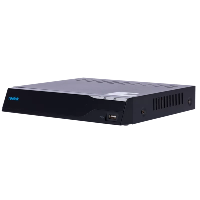 Reolink NVR 8 canales PoE - 4K+ 12 MP - Deteccion Humanos / Mascotas / Vehículos - e-SATA - 2TB HDD - Apta para inte...