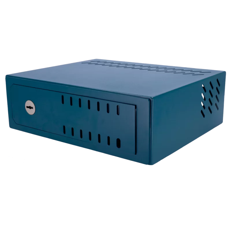 Caja fuerte para DVR - Específico para CCTV - Para DVR de 1U rack - Cerradura mecánica - Con ventilación y pasacables... Caja fuerte para DVR - Específico para CCTV - Para DVR de 1U rack - Cerradura mecánica - Con ventilación y pasacables...