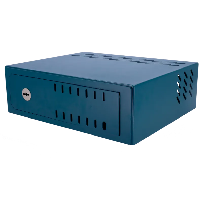 Caja fuerte para DVR - Específico para CCTV - Para DVR de 1U rack - Cerradura mecánica - Con ventilación y pasacables... Caja fuerte para DVR - Específico para CCTV - Para DVR de 1U rack - Cerradura mecánica - Con ventilación y pasacables...
