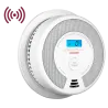 Detector de CO y humo autónomo X-Sense - Permite conectar 24 detectores por RF 868MHz - Duración de la batería 10 año...