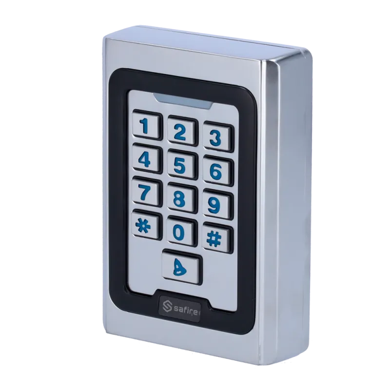 Control de acceso autónomo - Acceso por tarjeta EM y PIN - Salida de relé, pulsador y timbre - Wiegand 26 - Control d...