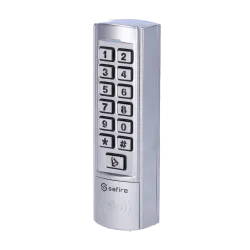 Control de acceso autónomo - Acceso por tarjeta EM y PIN - Salida de relé, pulsador y timbre - Wiegand 26 | Diseño co...