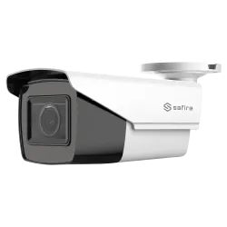 Cámara Bullet HDTVI Safire Gama ECO - 5 Mpx High Performance CMOS - Lente motorizada 2.7~13.5 mm - Smart IR Matrix LE...