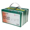 Batería zinc-aire - Voltaje 7.5 V / Capacidad 3200 Wh - Triple conector DC: Jack, mini USB y mólex - Longitud cable 2...