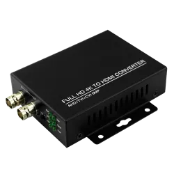 Convertidor BNC a HDMI - 1 entrada BNC - 1 salida HDMI 1080p - 1 salida BNC (loop con BNC in) - Resolución de salida ...