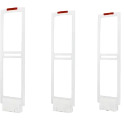 Antena antihurto EAS - Tecnología acustomagnética AM 58 kHz - 2 pasillos: maestra y dos esclavas - Conexión WiFi | Pl...