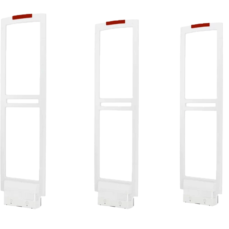 Antena antihurto EAS - Tecnología acustomagnética AM 58 kHz - 2 pasillos: maestra y dos esclavas - Conexión WiFi | Pl...