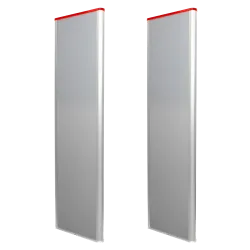 Antena antihurto EAS - Tecnología acustomagnética AM 58 kHz - 1 pasillo: maestra y esclava - Conexión WiFi | Plug &am...