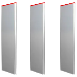 Antena antihurto EAS - Tecnología acustomagnética AM 58 kHz - 2 pasillos: maestra y dos esclavas - Conexión WiFi | Pl...