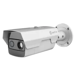 Cámara térmica Dual IP Safire - 160x120 VOx | Lente 10mm - Sensor óptico 1/2.8? 2 Mpx | Lente 8mm - Sensibilidad térm...