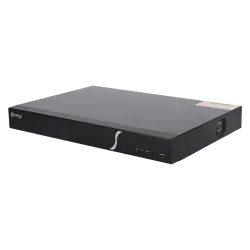 Safire Smart - Grabador NVR para cámaras IP - 16CH Puertos PoE / Compresión H.265S / 2HDD - Resolución hasta 8Mpx / A...