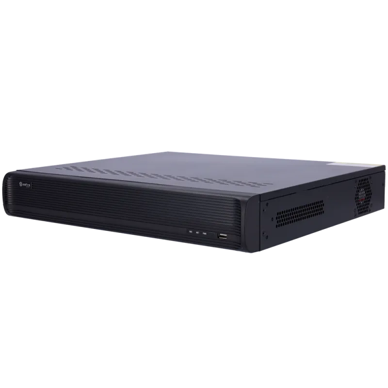 Safire Smart - Grabador NVR para cámaras IP gama B2 - 32CH vídeo / PoE 16CH / H.265+ / 4HDD - Resolución hasta 12Mpx ...