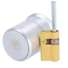 Cerradura inteligente Bluetooth - Cilindro ajustable motorizado europeo - Usuarios invitados sin estar próximo - Vivi...