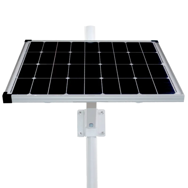 Sistema de alimentación autónoma para CCTV - Panel solar de 80W - Batería Litio LiFePo 256Wh (20Ah) - Regulador MPPT ...