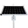 Sistema de alimentación autónoma para CCTV - Panel solar de 80W - Batería Litio LiFePo 256Wh (20Ah) - Regulador MPPT ...