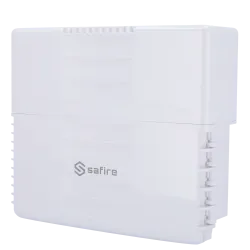 Safire Switch Hi-PoE de Exterior - 8 puertos PoE + 2 SFP + 2 RJ45 - Velocidad de puertos Gigabit 10/100/1000Mbps - 6 ...