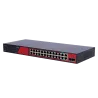Safire Switch Hi-PoE - 24 puertos + 2 SFP Uplink + 2 Uplink RJ45 - Velocidad de puertos Fast Ethernet 10/100 Mbps - 2...
