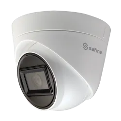 Cámara Turret Safire Gama PRO - 5 Mpx high performance CMOS - Lente 2.8 mm - Smart IR, Alcance 20 m - Power Over Coax...