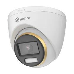 Cámara Safire Turret 8 Mpx - Visión a todo color - Lente 3.6 mm / True WDR - F1.0 para una mejor iluminación - Ilumin...
