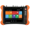 Comprobador CCTV multifuncional - Admite cámaras HDTVI, HDCVI, AHD, CVBS e IP - Resolución de tester hasta 4K - Panta...
