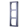 Caja de registro en superficie - Hasta 3 módulos - Específica para videoporteros Safire - Compatible con módulos Safi...