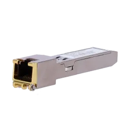 Módulo transceptor SFP+ - Puerto cobre con conector RJ45 - Velocidades soportadas 10/5/2,5/1Gbps - Hasta 30m de dista...