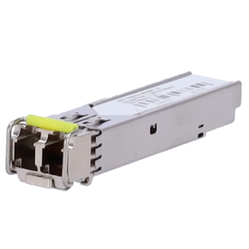 Módulo transceptor SFP - TRx 1550 nm - Fibra monomodo - Conector LC UPC dúplex - Máximo 80 km - 1.25Gb/s - 1000Base-ZX