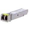 Módulo transceptor SFP - TRx 1550 nm - Fibra monomodo - Conector LC UPC dúplex - Máximo 80 km - 1.25Gb/s - 1000Base-ZX