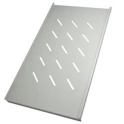Bandeja para Rack - Medida máxima 280 mm x 500 mm - Anclajes laterales - Rejillas de ventilación - Material metálico