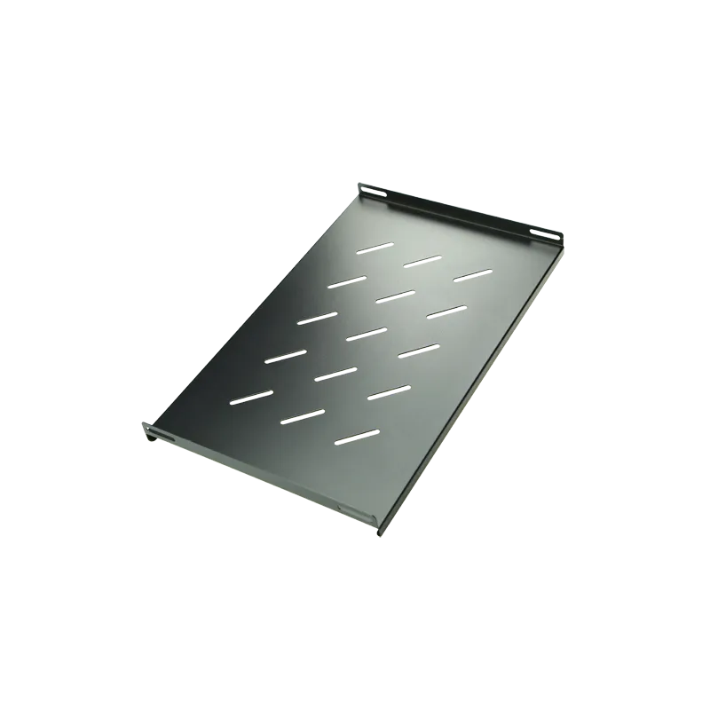 Bandeja para Rack - Medida máxima 300 mm x 465 mm - Anclajes laterales - Rejillas de ventilación - Material metálico