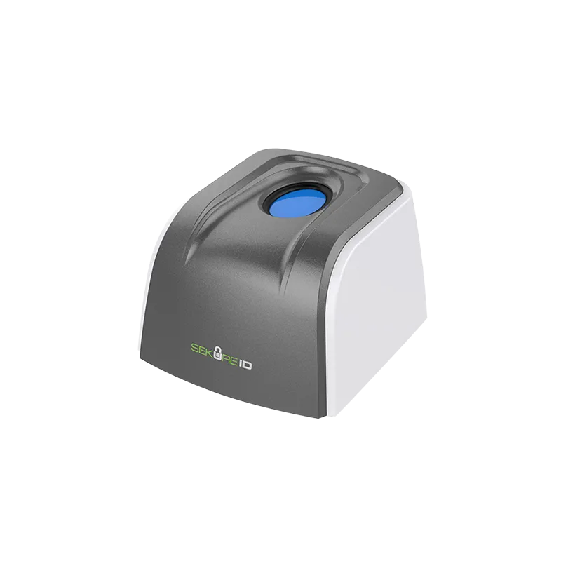 Lector biométrico Easyclocking - Huellas dactilares multispectral - Grabación segura y fiable - Comunicación USB - Pl...