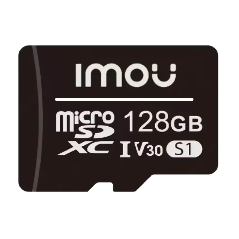 Imou Tarjeta de memoria Micro SD Clase 10 128GB - Compatible para camaras de vigilancia - Clase 10 / V30 - Uso en int...
