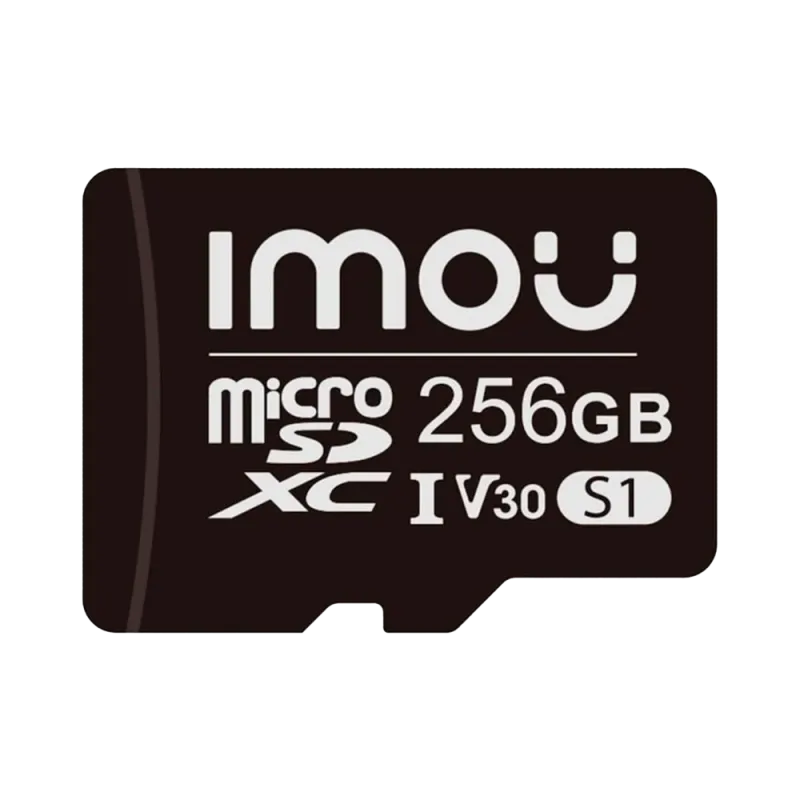 Imou Tarjeta de memoria Micro SD Clase 10 256GB - Compatible para camaras de vigilancia - Clase 10 / V30 - Uso en int...