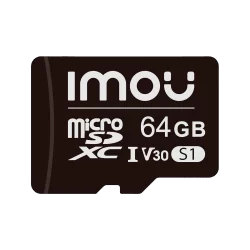 Imou Tarjeta de memoria Micro SD Clase 10 64GB - Compatible para camaras de vigilancia - Clase 10 / V30 - Uso en inte...