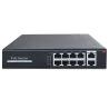Switch PoE - 8 puertos RJ45 + 2 RJ45 Uplink - Velocidad de puertos 10/100/1000 Mbps - 8 Puertos PoE 802.3af/at hasta ...
