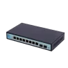 Switch PoE - 8 puertos PoE Gigabit + 2 SFP Gigabit - 30 W por puerto / Máximo 96W - 1 Puerto Hi-PoE hasta 46W - VLAN/...