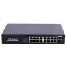 Switch PoE - 16 puertos RJ45 + 2 SFP Uplink - 16x 10/100/1000Mbps + 2x 10/100/1000Mbps - 16 Puertos PoE 802.3af/at ha...