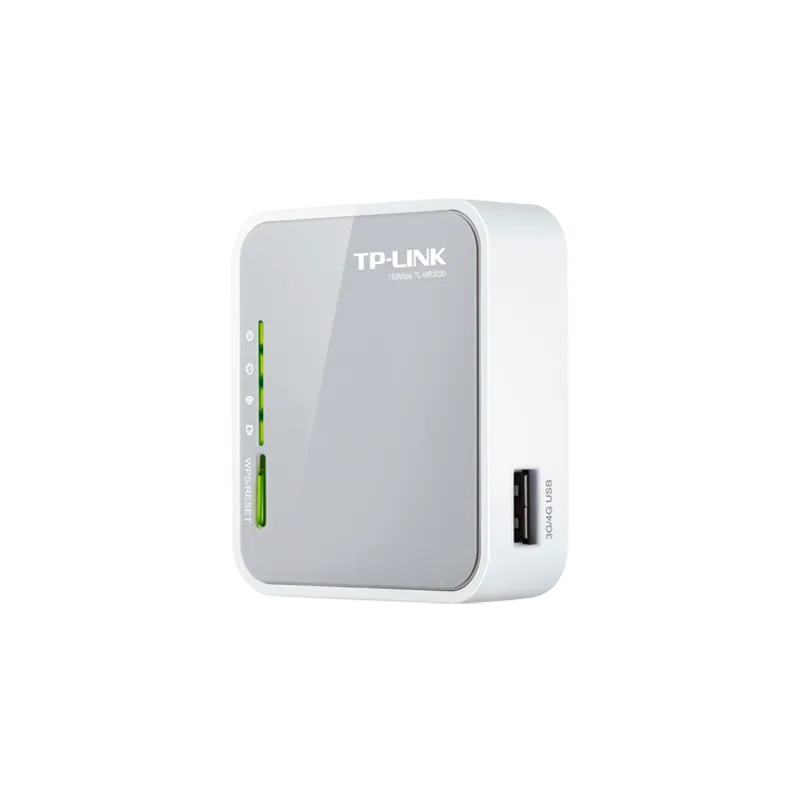 TP-LINK - Router Wifi portátil 3G/4G - Conexiones Ethernet, USB - Pinchos 3G/4G y Wifi - Permite conectarse a un disp...