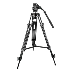 Trípode Profesional - Extensible hasta 189cm - Apto para uso en exterior - Color negro - Compatible con Cámaras termo...