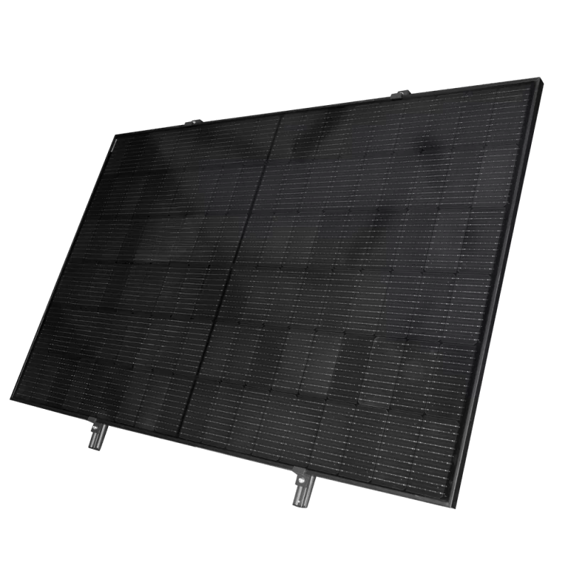 TSUN Kit Solar Spider Angled - Panel Full Black 400W - Microinversor MS400 400W - Soporte para instalación en pared -...