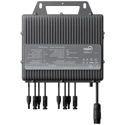 TSUN Microinversor - Potencia 3000W - 4 entradas MPPT - Eficiencia de 97.2% - Módulo de comunicación Wi-Fi - APP WEB...