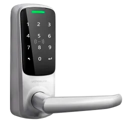 Cerradura inteligente Anviz Ultraloq - NFC, PIN y App - 50 usuarios | WiFi y Bluetooth - Autónoma 4 x pilas AA - Apli...