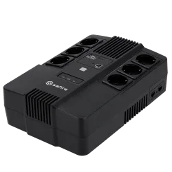 SAI monofásico line-interactive - Potencia 600VA/360W - Entrada 220~240 Vac /Salida 230 Vac - 6 salidas SAI/UPS prote...