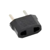 Adaptador - Enchufe Tipo A (USA) a Enchufe Tipo F (EU) - Voltaje 250V AC - Corriente Máxima de Salida 10 A - Color ...
