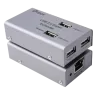 Extensor USB LAN - 1 entrada USB - 4 salidas USB - Longitud máxima de conexión 50m - Plug and Play