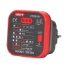 Tester de tomas eléctricas EU - Verificación de errores de cableado - Test de posibles fugas