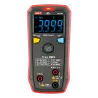 Multímetro digital de bolsillo - Medición de voltaje en DC y AC hasta 600V - Medición de intensidad en DC y AC hasta ...