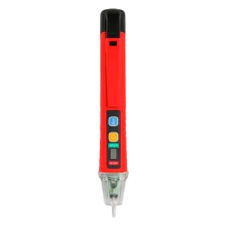 Detector de voltaje AC sin contacto - Modo de alto y bajo voltaje hasta 1000 V - Aviso audible y LED visible - Apagad...